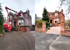 Exterior wall cleaning Paisley Renfrewshire Glasgow